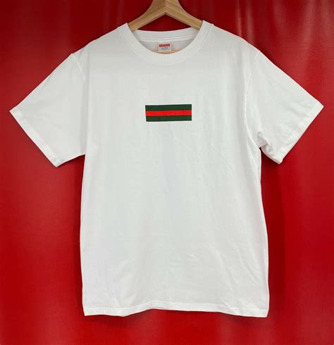 gucci supreme box logo shirt|SUPREME FOR SALE: RARE SUPREME BOX LOGO T .